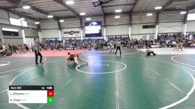 165 lbs Rr Rnd 3 - Laney Stevens, War Wc vs Allysa Chee, Bagdad Sultans