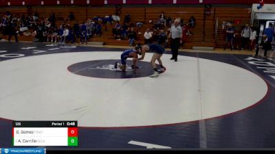 126 lbs Cons. Round 3 - Angel Carrillo, Decatur vs Gabriel Gomez, Federal Way