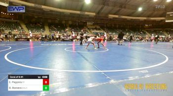 83 lbs Consi Of 8 #1 - Elijah Pagonis, BullTrained vs Brison Romero, Goldmans Wrestling Academy Of The Rockies