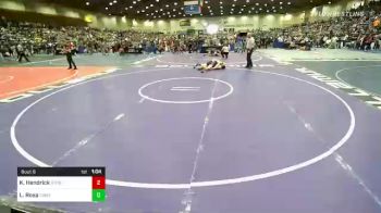 135 lbs Round Of 128 - Kash Hendrick, South Tahoe High School vs Luke Rosa, Sweet Home