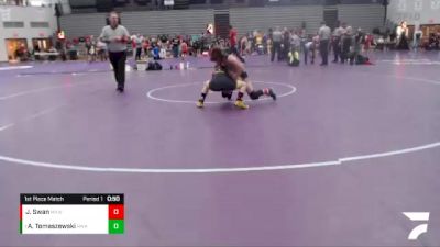 83-90 lbs 1st Place Match - Austin Tomaszewski, Region Wrestling Academy vs Jaxon Swan, Midwest Xtreme Wrestling