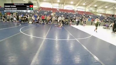 75 lbs Round 2 (4 Team) - Thomas Davies, Shootbox vs Fisher Young, Champions Gold