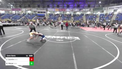 66 lbs Consolation - Cael Quinlin, Badlands Elite vs Benjamin Meyer, War