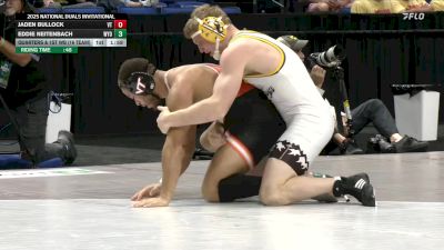 184 lbs Quarters & 1st Wb (16 Team) - Eddie Neitenbach, Wyoming vs Jaden Bullock, Virginia Tech