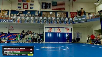 106 lbs Champ Round 1 (16 Team) - Manuel Esquvial-Juarez, Purdue Polytechnic vs Austin Boltinghouse, Owen Valley