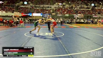 AA - 160 lbs Cons. Round 1 - Matthew Ahner, Glacier (Kalispell) vs Daniel Krambule, Helena