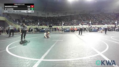 67 lbs Quarterfinal - David Wilson, Newcastle Youth Wrestling vs Asa Mccann, Collinsville Cardinal Youth Wrestling