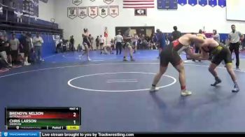 195 lbs Champ. Round 2 - Brendyn Nelson, Natrona County vs Chris Larson, Sheridan