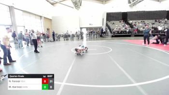 85 lbs Quarterfinal - Nathan Fenner, Revival Orange vs Mack Karmon, Steel Valley Knights