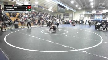 150 lbs Quarterfinal - Joshua Lee, South Torrance vs Brandon Owen, Paloma Valley