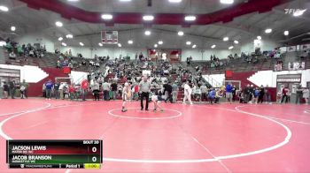 68-74 lbs Quarterfinal - Jacson Lewis, Mater Dei WC vs Jacob Branson, Hawkstyle WC