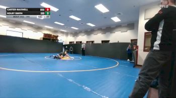 144 lbs Cons. Round 5 - Kolby Smith, Sheridan vs Carter Maxwell, Douglas