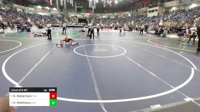 73 lbs Consi Of 8 #2 - Shane Robertson, Rise Above vs Darrien Matthews, Grizzly WC