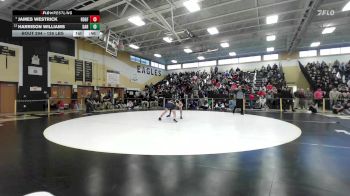 126 lbs Consi Of 8 #2 - James Westrick, Ridgefield vs Harrison Williams, Darien