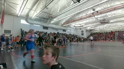 129-133 lbs Round 1 - Buskin Study, Powell Middle School vs Britt Asay, Lovell Middle School