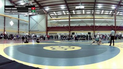 157 lbs Cons. Round 3 - Trevor Jones, Delbarton vs Tommy Gorski, St Edward
