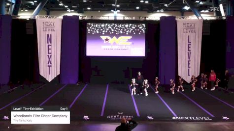 Woodlands Elite Cheer Company - Tiny Tanks Katy [2023 Level 1 Tiny-Exhibition Day 1] 2023 Next Level Nationals-Houston