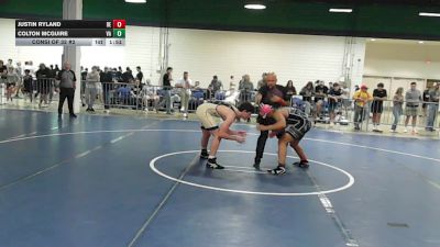 165 lbs Consi Of 32 #2 - Justin Ryland, DE vs Colton Mcguire, VA
