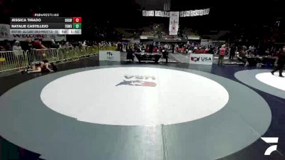 7th Place Match - Jessica Tirado, Downey High School Wrestling vs Natalie Castillejo, The GR818ERS Wrestling Club