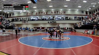 175 lbs 2nd Wrestleback (16 Team) - Payton Perez, Brantley County HS vs Dwane Bouyer, Dublin