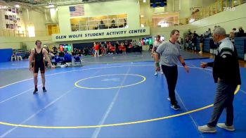 285 lbs Round 2 (6 Team) - Austin Richens, Northwest College vs Cael Barber, Neosho County Community College