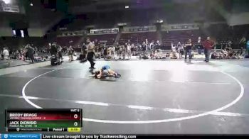 59 lbs Round 3 (10 Team) - Brody Bragg, Victory Training Center vs Jack Dionisio, Pueblo All Stars