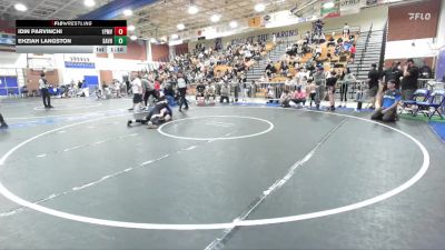 115-119 lbs Round 2 - Idin Parvinchi, 10th Planet Mission Viejo vs Ehziah Langston, Wrightwood Wrestling Club