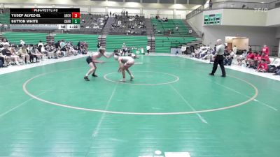 120 lbs Semis & 3rd Wb (16 Team) - Sutton White, Carrollton vs Yusef Alvez-El, Archer