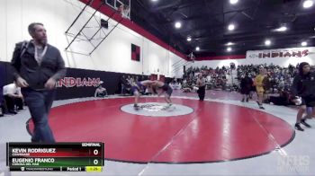 195 lbs Semifinal - Kevin Rodriguez, Chaminade vs Eugenio Franco, Corona Del Mar