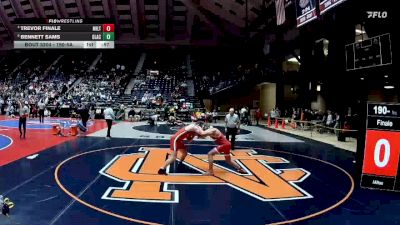 190-5A Cons. Round 1 - Bennett Sams, Glynn Academy vs Trevor Finale, Milton