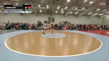 135 lbs Cons. Semi - Emilie Melendez-eisman, Brighton vs Lauren Scott, Chatfield
