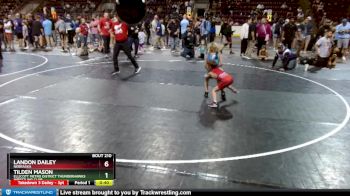 47-48 lbs Round 3 - Landon Dailey, Nebraska vs Tilden Mason, Ellicott Metro District Thunderhawks Wrestling Club