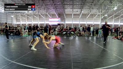 150 lbs Champ. Round 1 - Zach Benson, Colorado vs Teag Nacey, Wyoming