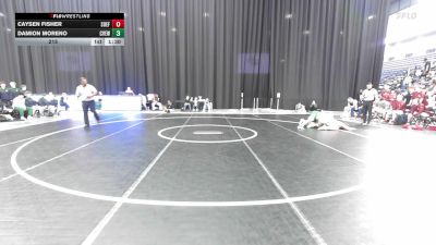 215 lbs 1st & 3rd (16 Team) - Damion Moreno, Creekview vs Caysen Fisher, South Effingham