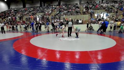 130 lbs Consi Of 4 - Zachary Beavers, West Forsyth Wrestling Club vs Rebel Walker, Franklin County Youth Wrestling