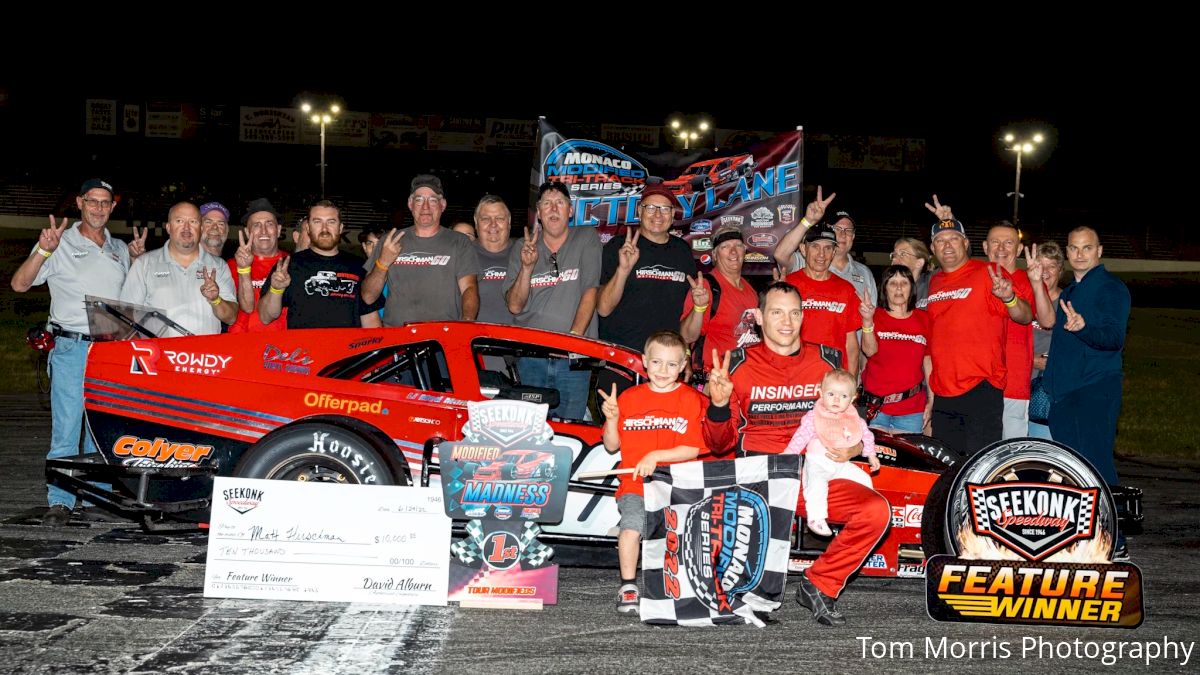 Matt Hirschman Wins Open Wheel Wednesday at Seekonk For A Fifth Time