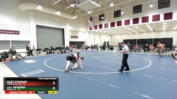 185 lbs Placement Matches (8 Team) - Leah Stewart, Charles City, IA vs Lily Newkirk, Batavia, IL