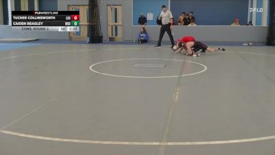 141 lbs Cons. Round 2 - Tucker Collinsworth, Labette Community College vs Caiden Beagley, Western Colorado University
