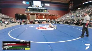 3A-126 lbs 1st Place Match - Zachary Covolo, Rawlins vs Ryker Mele, Green River