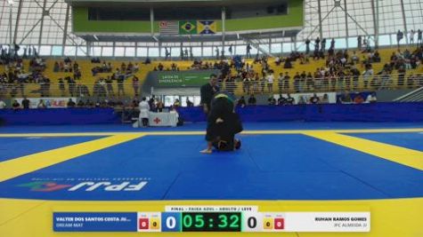 RUHAN RAMOS GOMES vs VALTER DOS SANTOS COSTA JUNIOR 2026 FPJJ Circuito Paulista GI Etapa 3