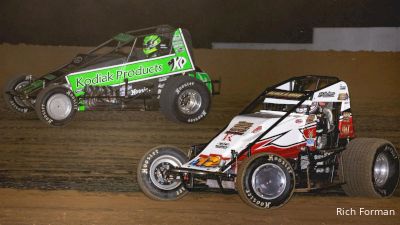 CJ Leary Discovers Path To USAC Sprintacular Win At Lincoln Park