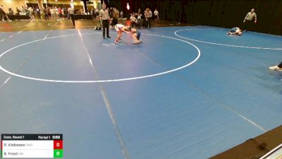 7th - 8th grade - 83 Cons. Round 1 - Boston Frost, Immortal Athletics WC vs Ryder Klobassa, Viking Wrestling Club (IA)