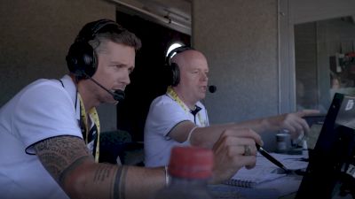 Inside The Commentary Booth Of The TDF