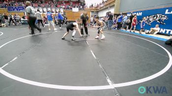 67 lbs Semifinal - Hayden Hayes, Weatherford Youth Wrestling vs Judge McDonald, American Killer Bees