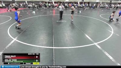 105 lbs Quarterfinal - Trigg Riley, Wisconsin vs Keilan Yang, CrassTrained: Weigh In Club