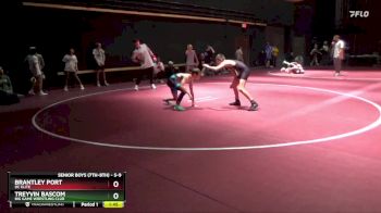 S-9 lbs Cons. Round 1 - Brantley Port, DC ELITE vs Treyvin Bascom, Big Game Wrestling Club