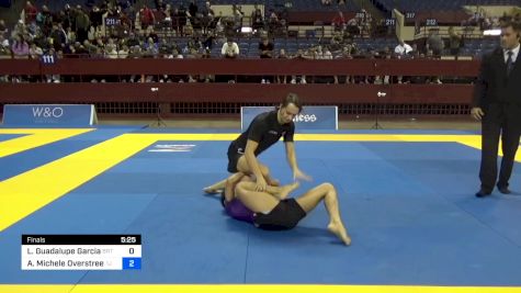 Leda Guadalupe Garcia vs Ariel Michele Overstreet 2024 Pan IBJJF Jiu-Jitsu No-Gi Championship