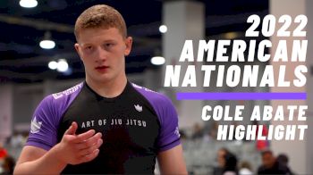 4 Submissions To Gold For Cole Abate At American Nationals