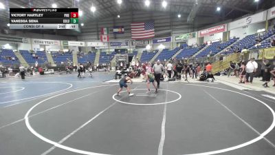 82 lbs Consi Of 4 - Jaxyn Duran, Valley Bad Boys vs Kayson Lobehan Cormier, Team Aggression