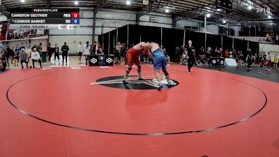 125 kg Cons. Round 5 - Cameron Geuther, Panther Wrestling Club RTC vs Connor Barket, Indiana